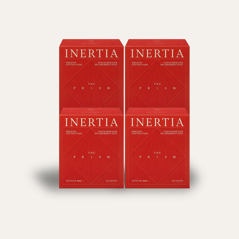 INERTIA Organic Labocell™ Premium Period Pads – Regular & Heavy Flow